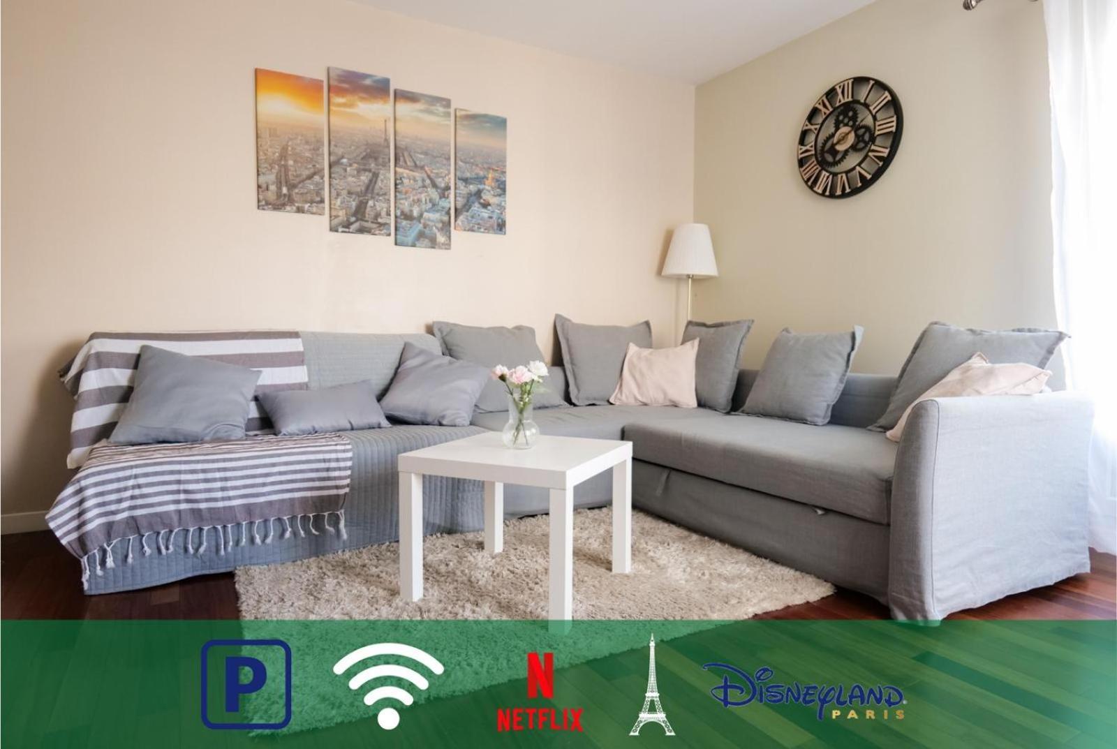 Apartment Spacieux - 11 Personnes - Disneyland & Paris Bussy-Saint-Georges